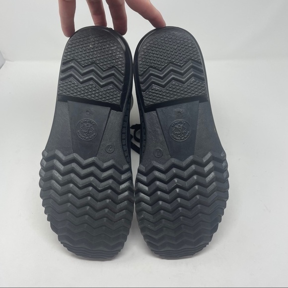 Vintage Sorel Canada Rubber Boots – Wool Lined, Black, Men's Size 7 - Picture 8 of 11